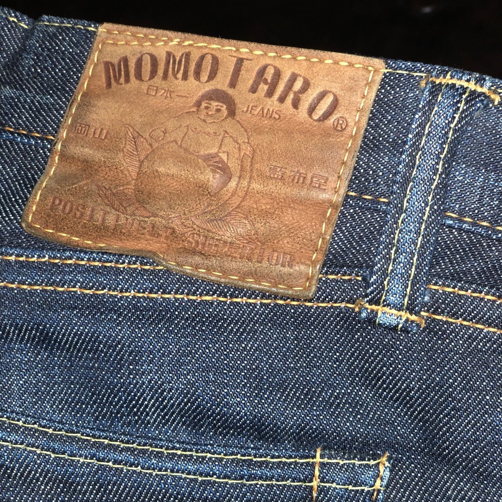 Momotaro 0305-18 18oz.
Size: US 30 / EU 46